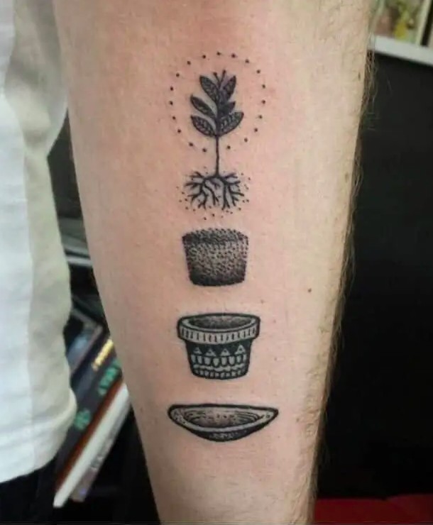 50 idées de tatouages pour les amoureux des plantes 27
