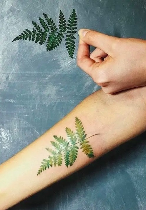 50 idées de tatouages pour les amoureux des plantes 39