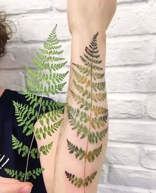 50 idées de tatouages pour les amoureux des plantes 40
