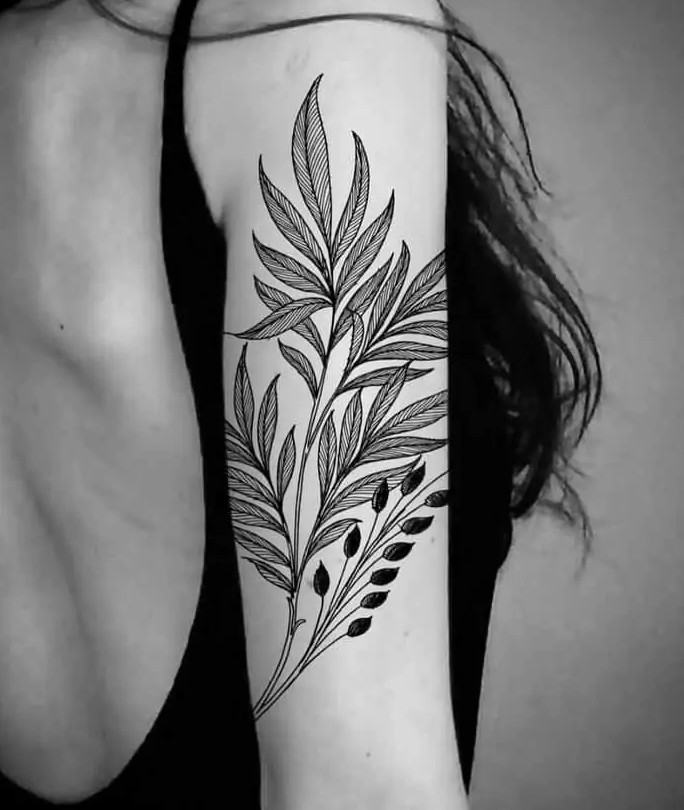 50 idées de tatouages pour les amoureux des plantes 41