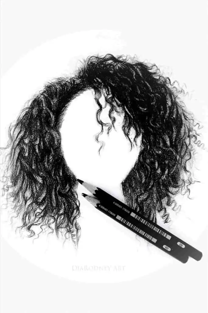 30 idées pour apprendre à faire un dessin de cheveux 30