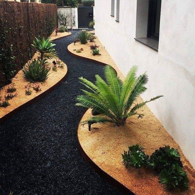 50 idées de couloirs de jardins qui donneront une touche magnifique à votre extérieur 8