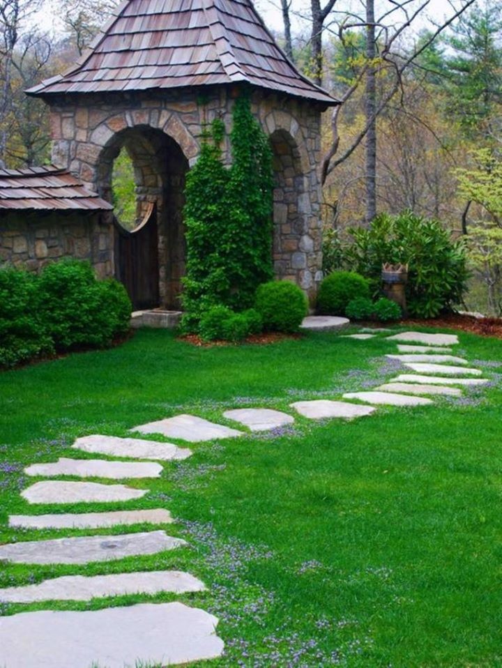 50 idées de couloirs de jardins qui donneront une touche magnifique à votre extérieur 9