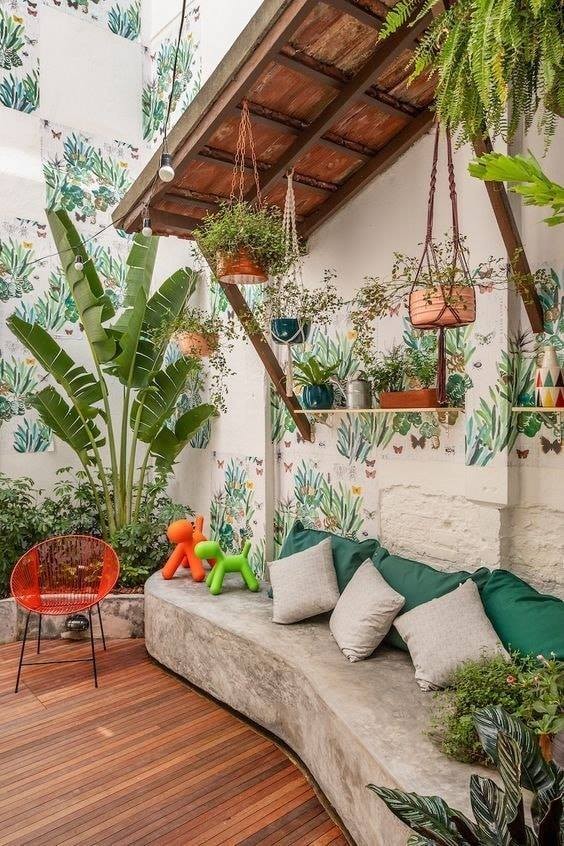 35 idées pour décorer une maison avec des plantes 10