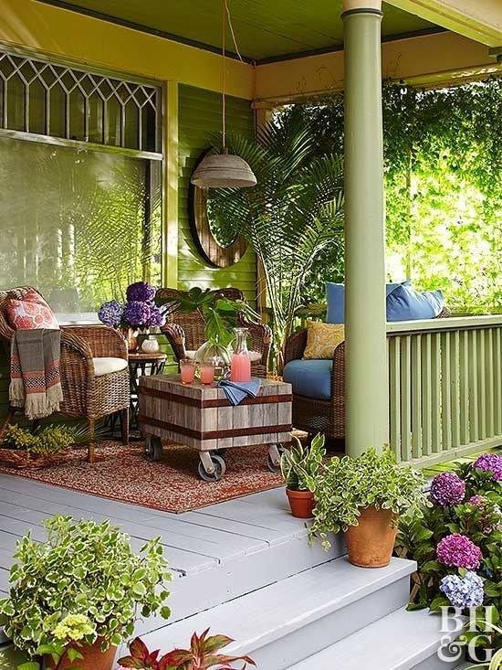 35 idées pour décorer une maison avec des plantes 21