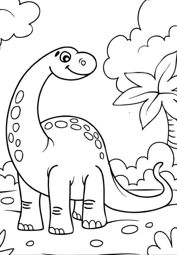 50 top idées de coloriages dinosaure à imprimer 41