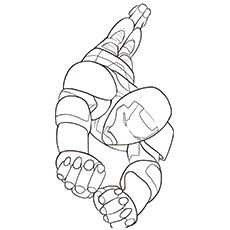 42 idées de dessins & coloriages iron man 19