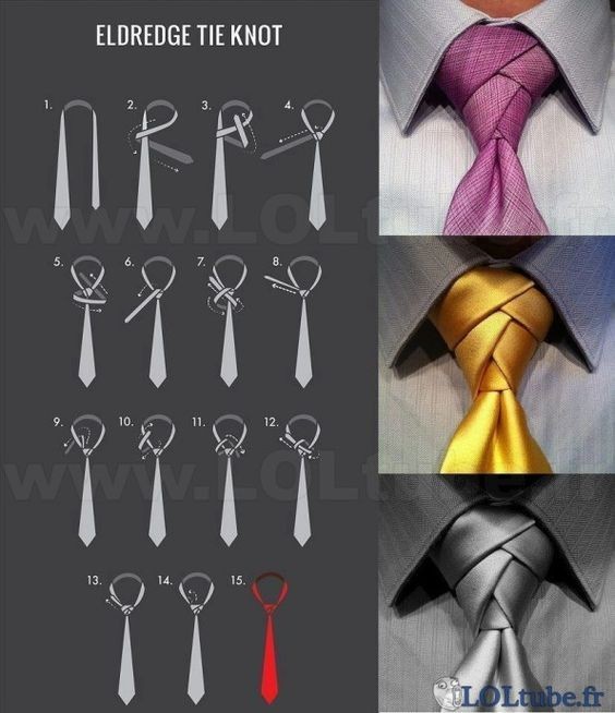 50 top idées et tutos de nœuds de cravate 10
