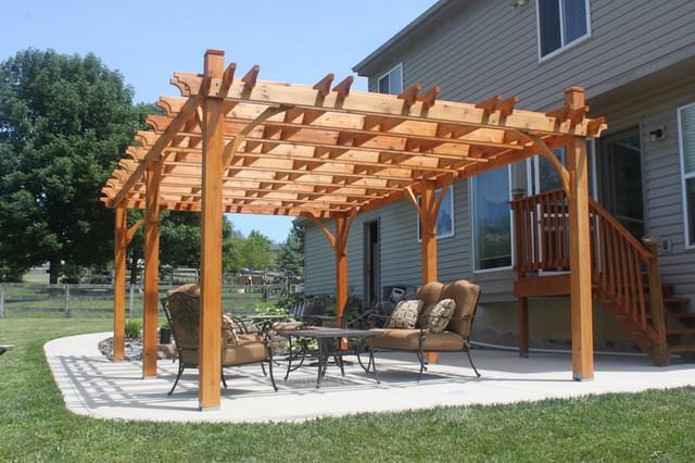 Les 34 plus belles pergolas en bois de tous les temps 21