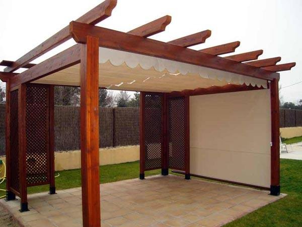 Les 34 plus belles pergolas en bois de tous les temps 23