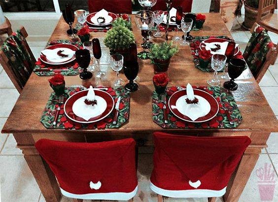 28 idées de décoration de table pour Noël 6