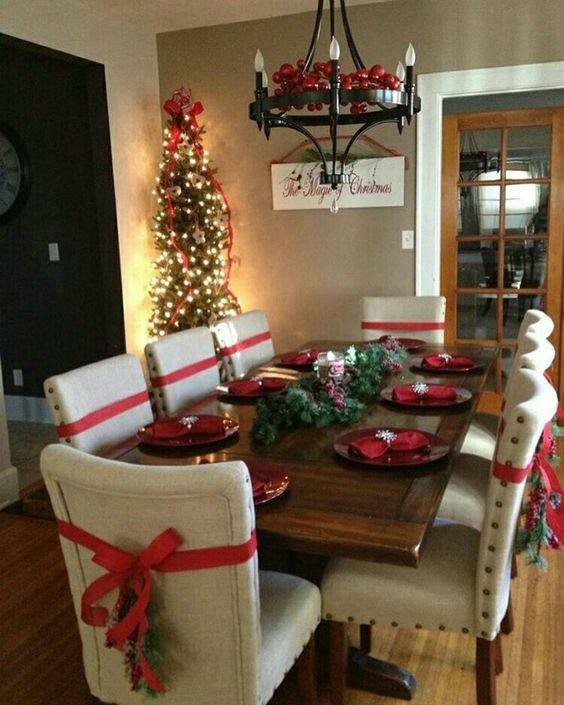 28 idées de décoration de table pour Noël 8
