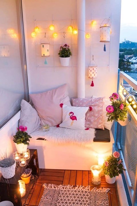 25 idées pour avoir un petit coin sympa sur son balcon 1