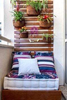 25 idées pour avoir un petit coin sympa sur son balcon 14