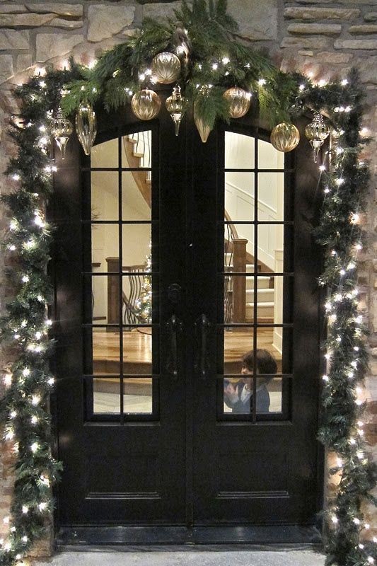 24 Décorations de portes de Noël magnifiques et simples à faire 10