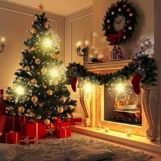 24 Décorations de portes de Noël magnifiques et simples à faire 24