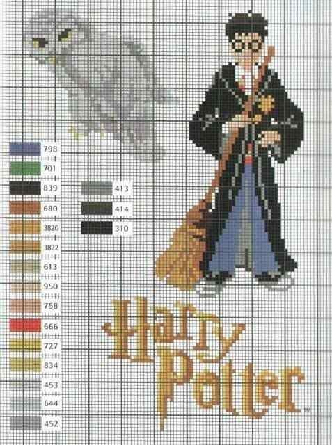 60 top idées de pixel art Harry Potter 5