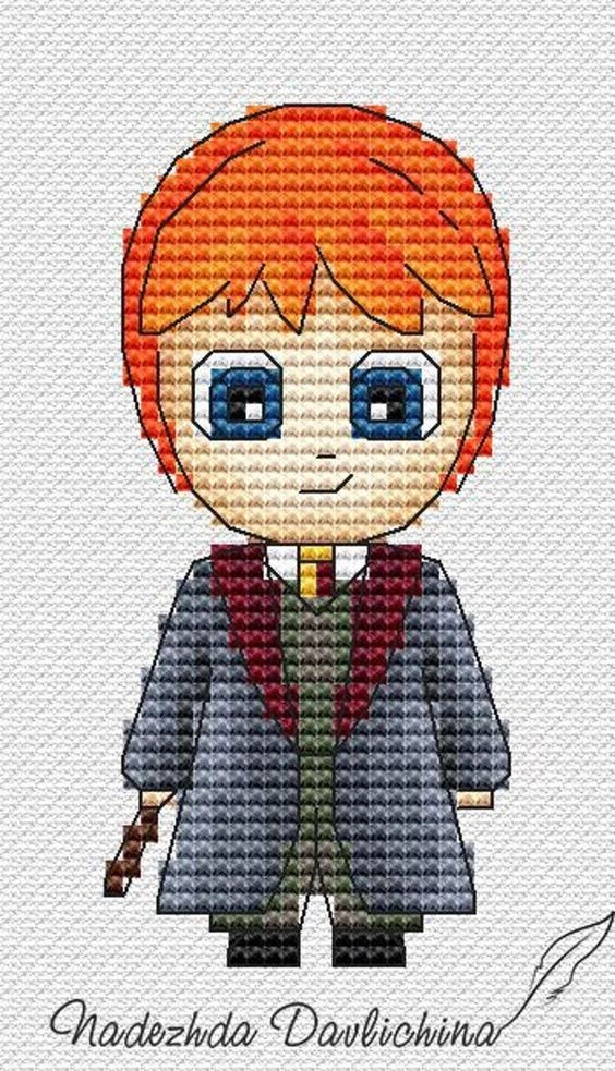 60 top idées de pixel art Harry Potter 10