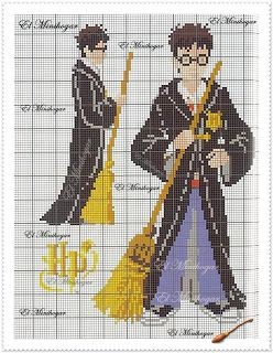 60 top idées de pixel art Harry Potter 26