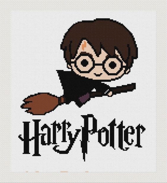60 top idées de pixel art Harry Potter 29