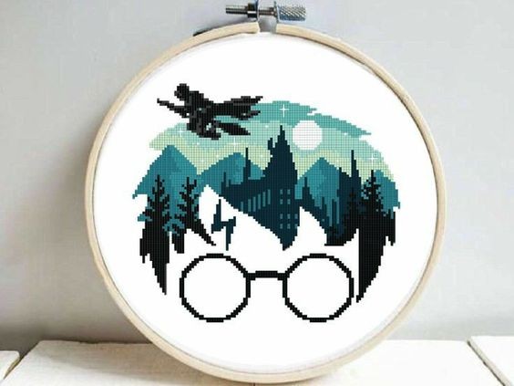 60 top idées de pixel art Harry Potter 42