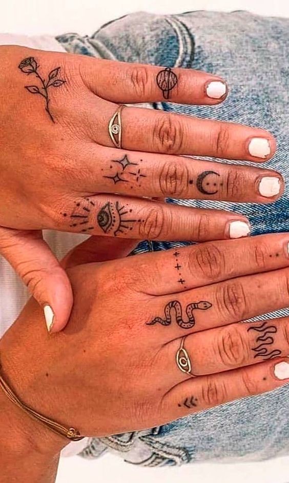 20 top idées de tatouage doigt mandala pour femme 4