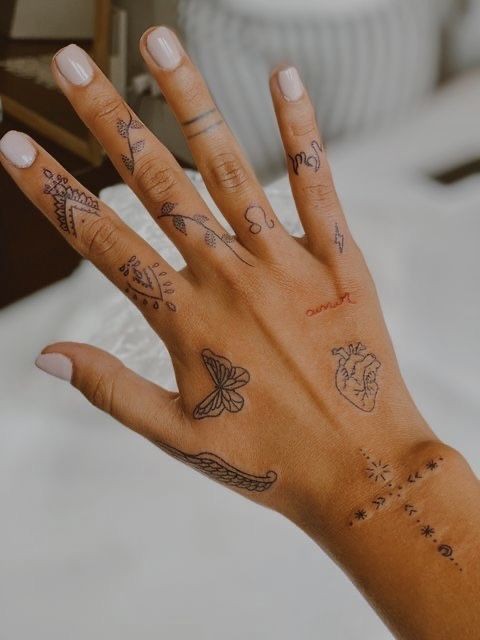 20 top idées de tatouage doigt mandala pour femme 6
