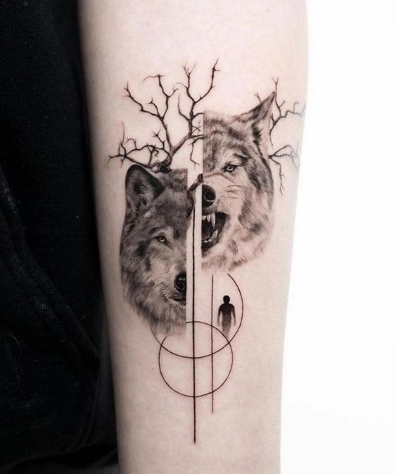 25 top idées de tatouages loup viking 4