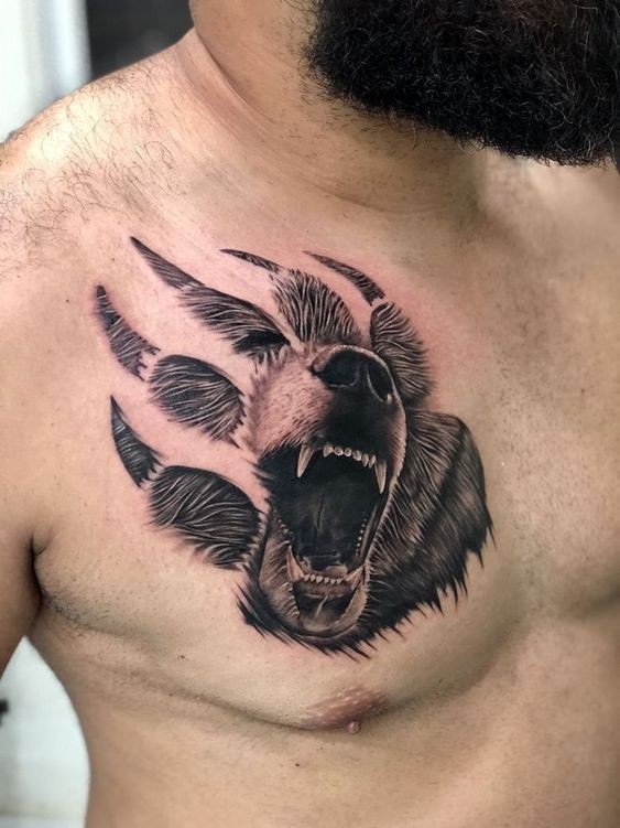 25 top idées de tatouages loup viking 5