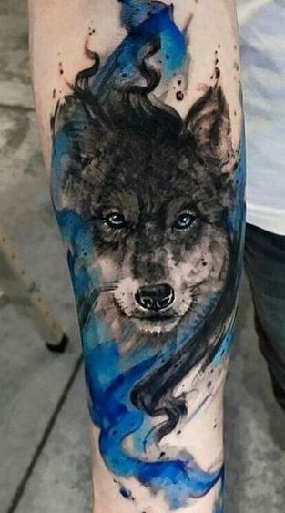 25 top idées de tatouages loup viking 15