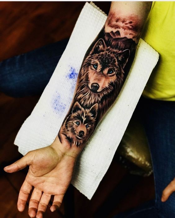 25 top idées de tatouages loup viking 19