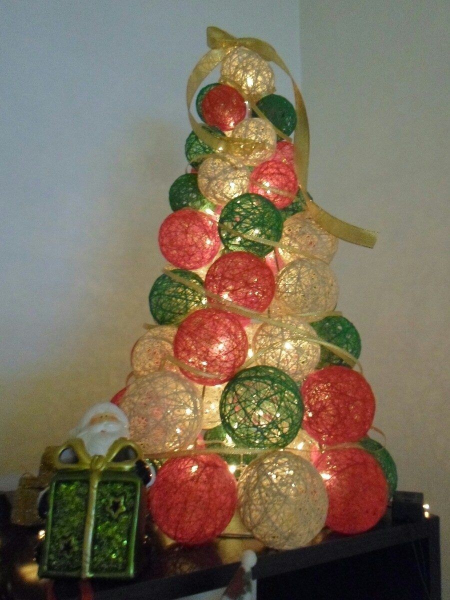 80 décorations de Noel à faire avec des boules de Noël 10