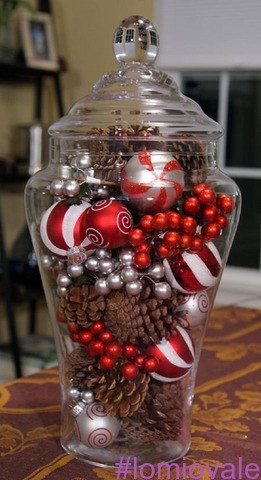 80 décorations de Noel à faire avec des boules de Noël 24