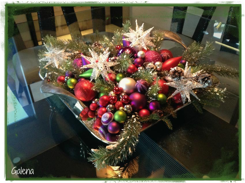 80 décorations de Noel à faire avec des boules de Noël 29