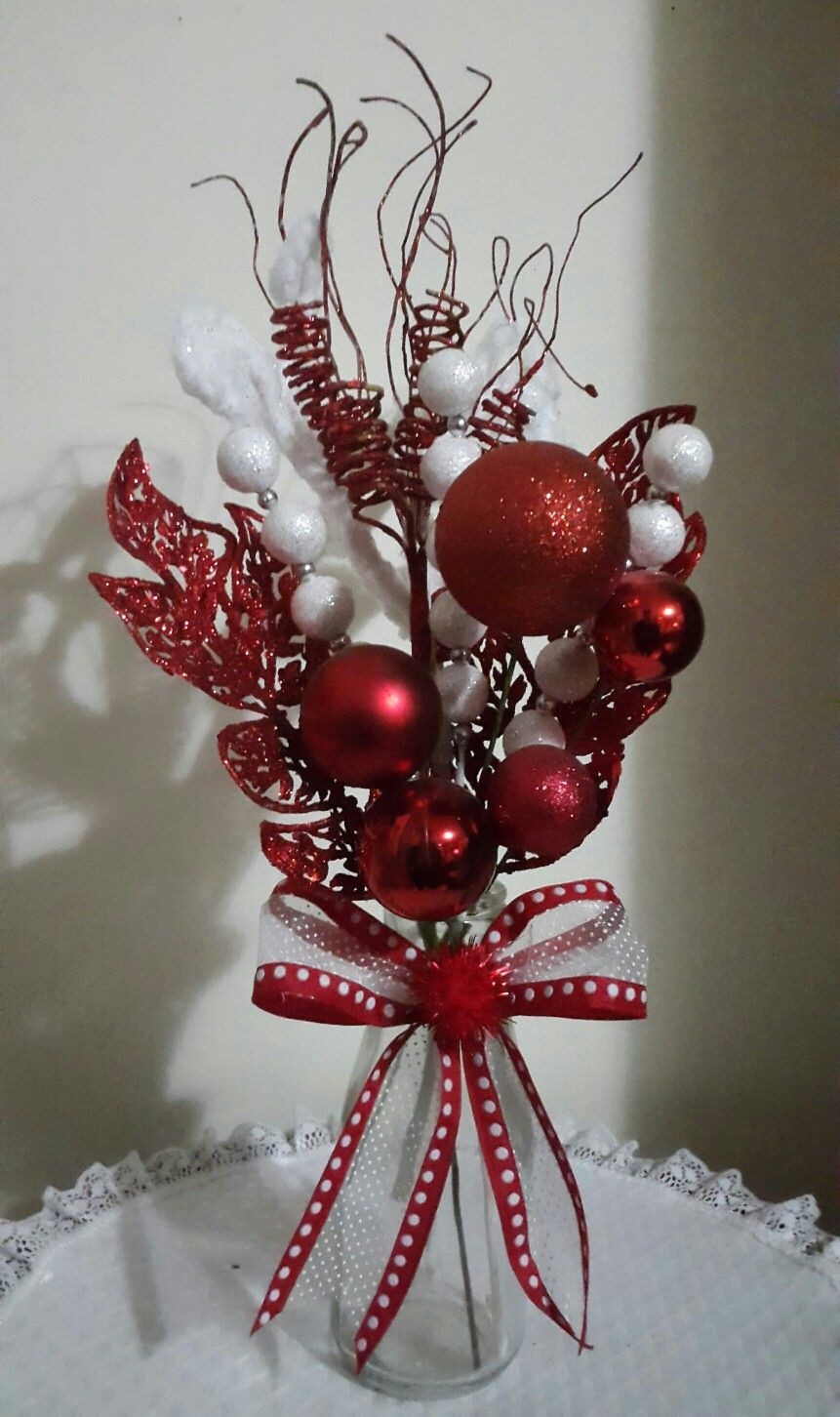 80 décorations de Noel à faire avec des boules de Noël 38