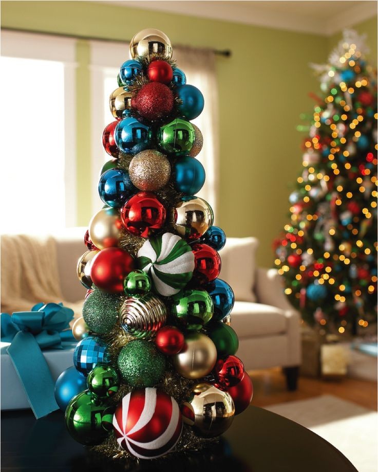 80 décorations de Noel à faire avec des boules de Noël 39