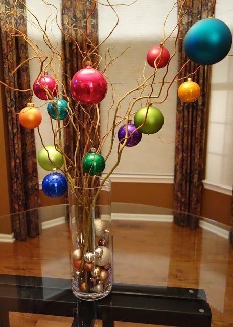 80 décorations de Noel à faire avec des boules de Noël 44