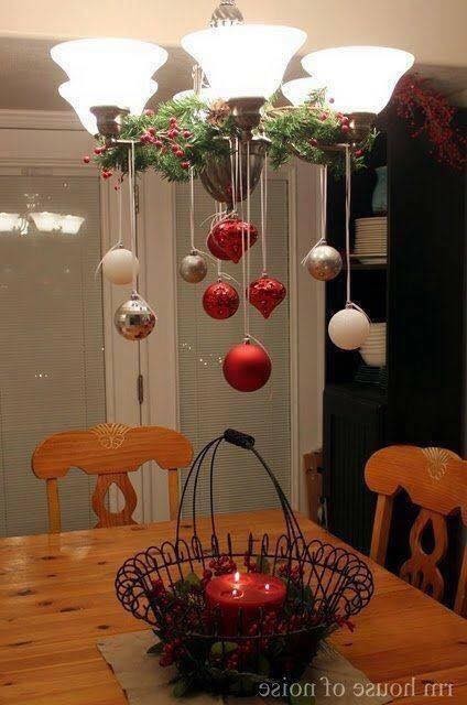 80 décorations de Noel à faire avec des boules de Noël 62