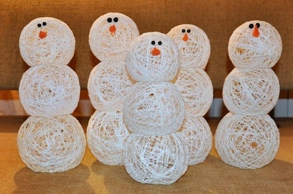 80 décorations de Noel à faire avec des boules de Noël 63