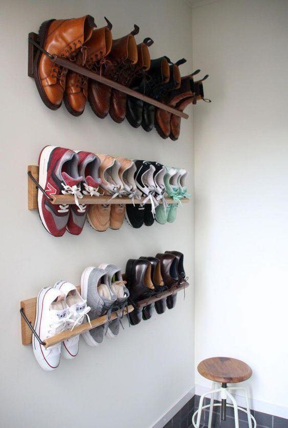 21 idées de meubles de rangements à chaussures 1