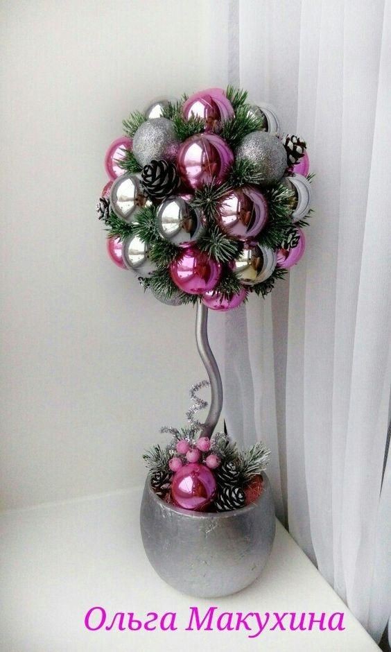 10 décorations à faire avec vos vieilles boules de Noël 19