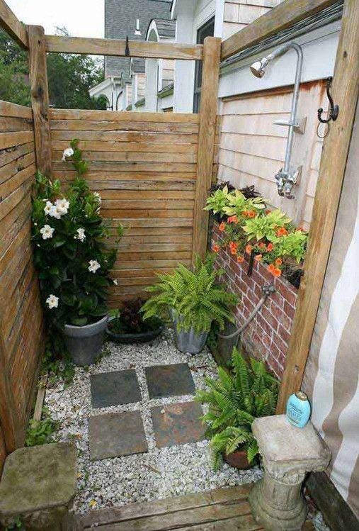 9 idées de douches de jardin fantastiques 8
