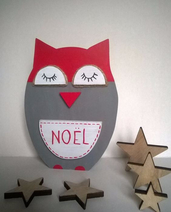 44 Décorations de Noël à fabriquer avec du bois 20