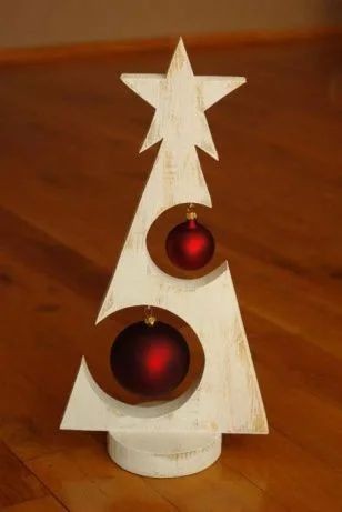 44 Décorations de Noël à fabriquer avec du bois 32