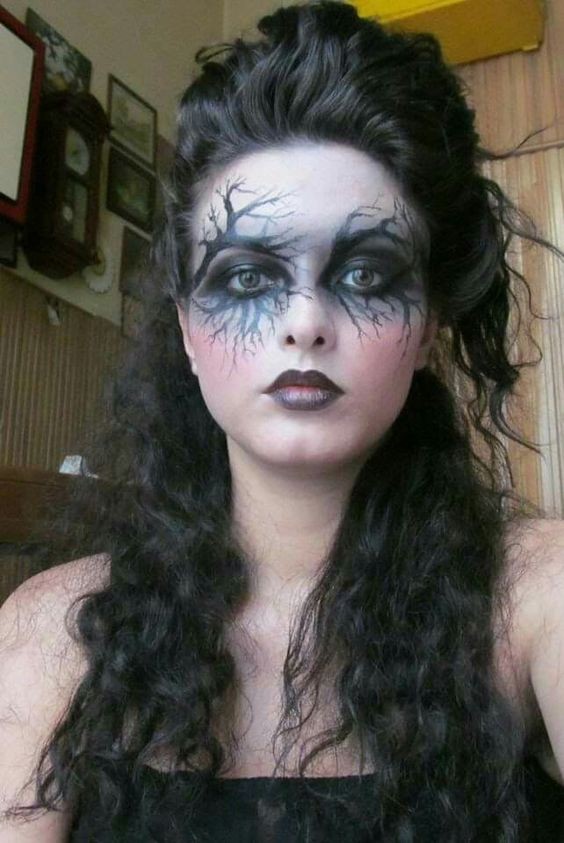 29 idées de maquillages de sorcière pour halloween 9