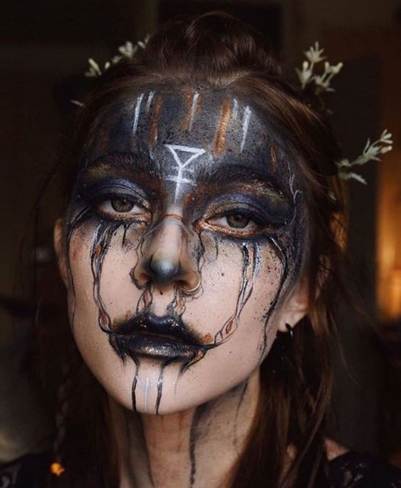 29 idées de maquillages de sorcière pour halloween 13