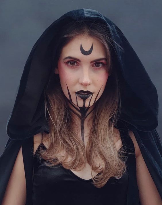 29 idées de maquillages de sorcière pour halloween 16
