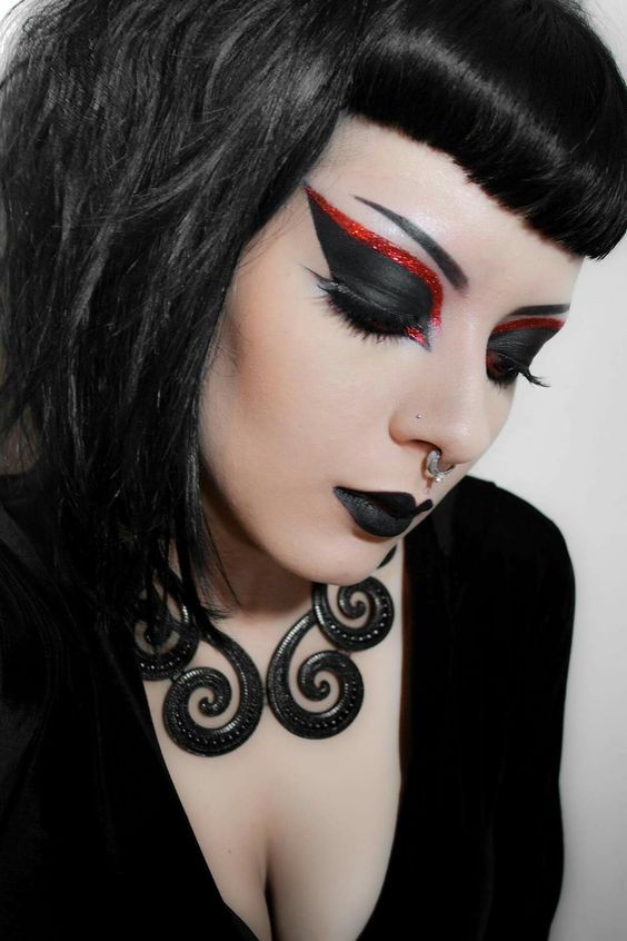 29 idées de maquillages de sorcière pour halloween 23