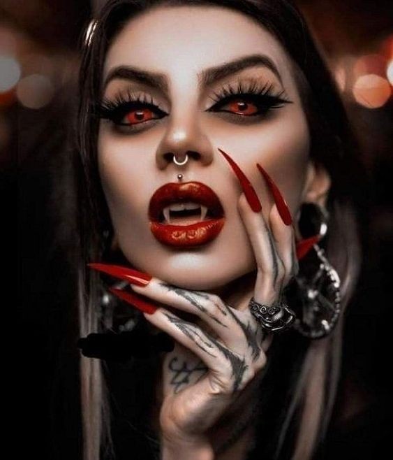28 idées de maquillages vampire pour halloween 8