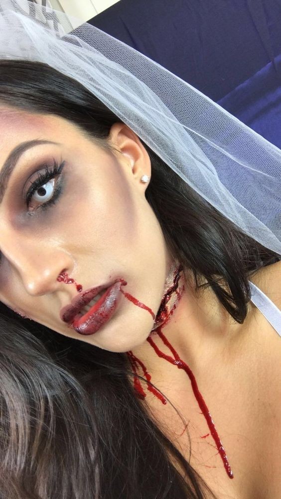 28 idées de maquillages vampire pour halloween 27